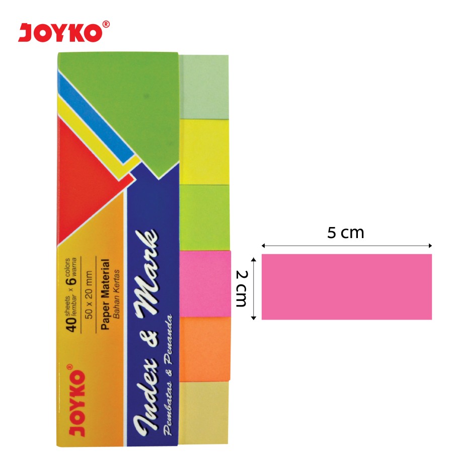 Joyko Kertas Pembatas Penanda Index Memo Im Post It Sinar Mega Store